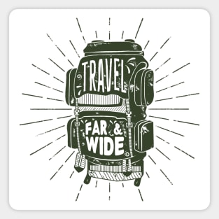 Backpack Adventure Magnet